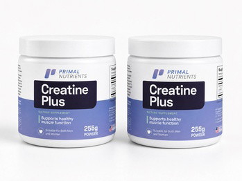 2 Pack - Primal Creatine Plus: Strength, Recovery, and Muscle Fuel in Every Scoop