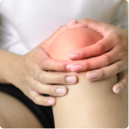 Arthritis-related stiffness and swelling