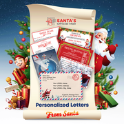 Gold Santa Letter Package