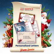 Silver Santa Letter Package