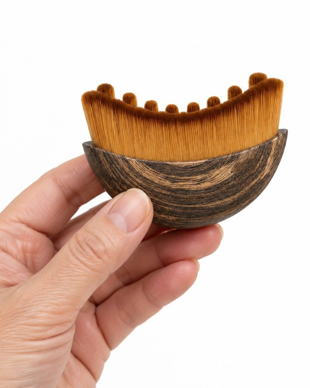 The Lymphatic Brush in hand