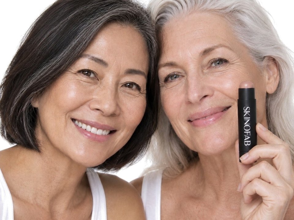 Two women in their fifties and sixties with the balm