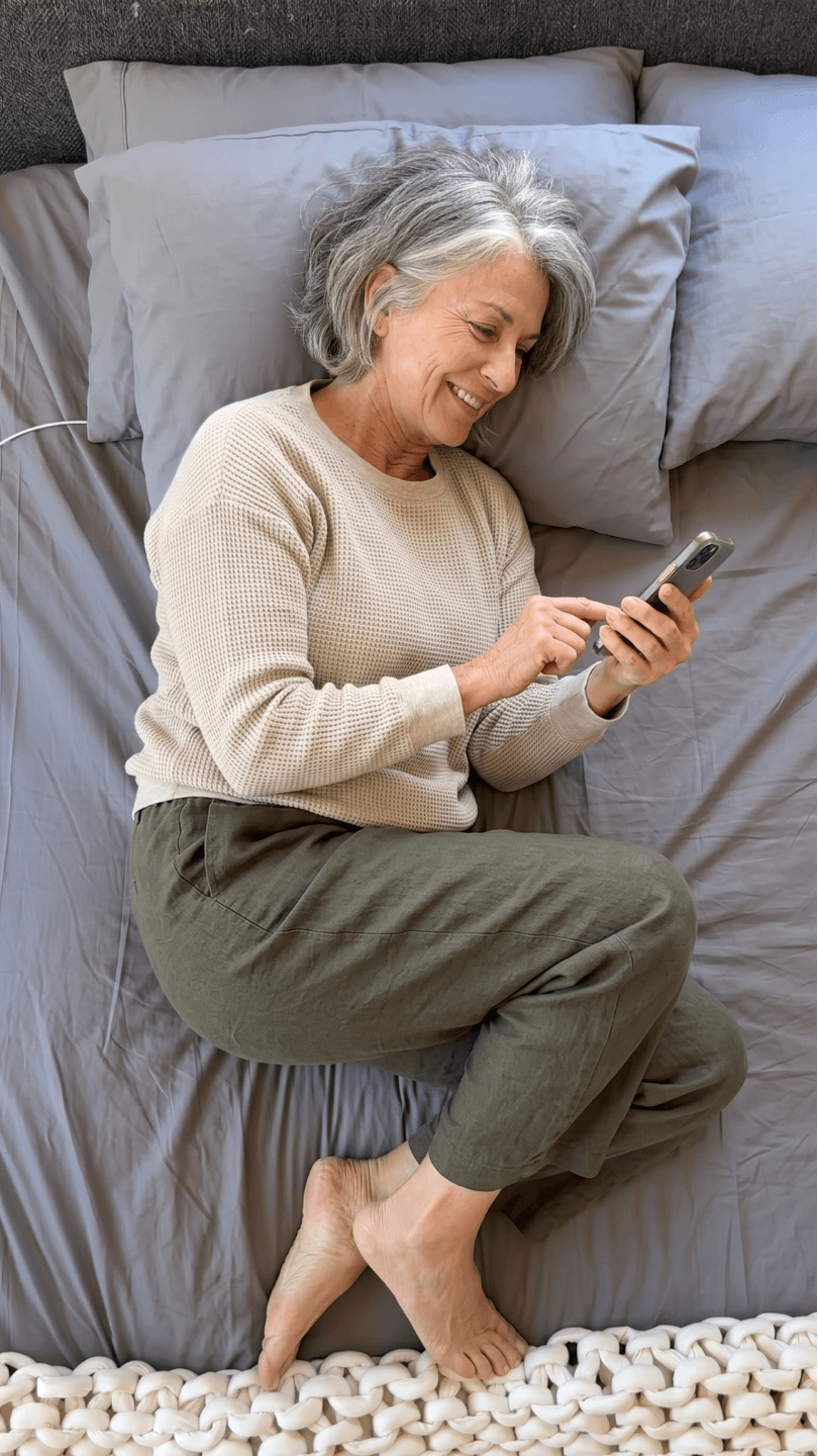 Woman sleeping peacefully
