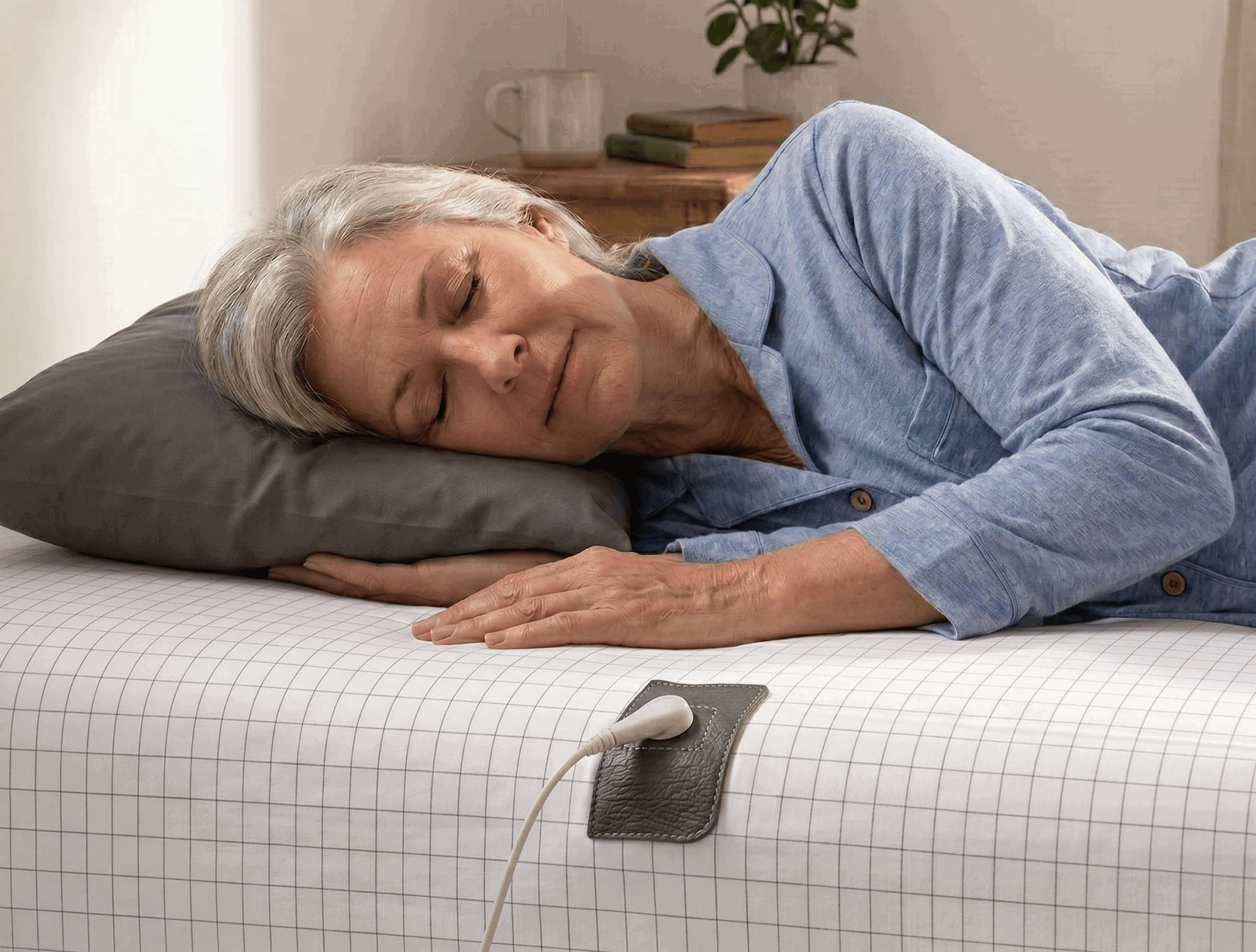 Woman sleeping peacefully