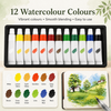 Pocket Paint Studio - Mini Watercolor Kit