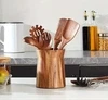 360° Wooden Utensil Caddy
