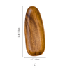 Acacia Wood Serving Plates