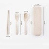 Wheat Straw Picnic Cutlery