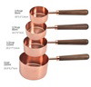 Copper Plated Measuring Set by Tilly
