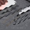 Merida Black Cutlery Set