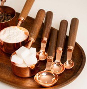 Copper Plated Measuring Set by Tilly