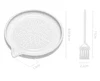 CeramiPress Grater Dish