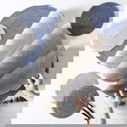 6 Set Linen Round Placemats or Coasters