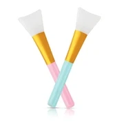 2-Piece Silicone Face Mask Applicator Brush Set