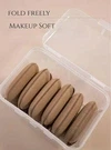 5 Piece Square Air Cushion Makeup Puff Set