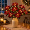 Ruby Red Poinsettia Bouquet - BC ID: 1063