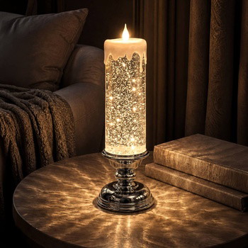 Glimmering Glitter Glow Candle - BC ID: 1013