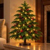 Poinsettia Petal Glow Tree - BC ID: 1098