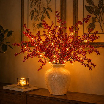 Fairy Light Berry Branch - BC ID: 1057