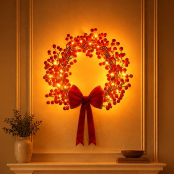Blissful Berry Wreath - BC ID: 865