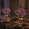 Luminous Lighted Lavender Bouquet - BC ID: 1002