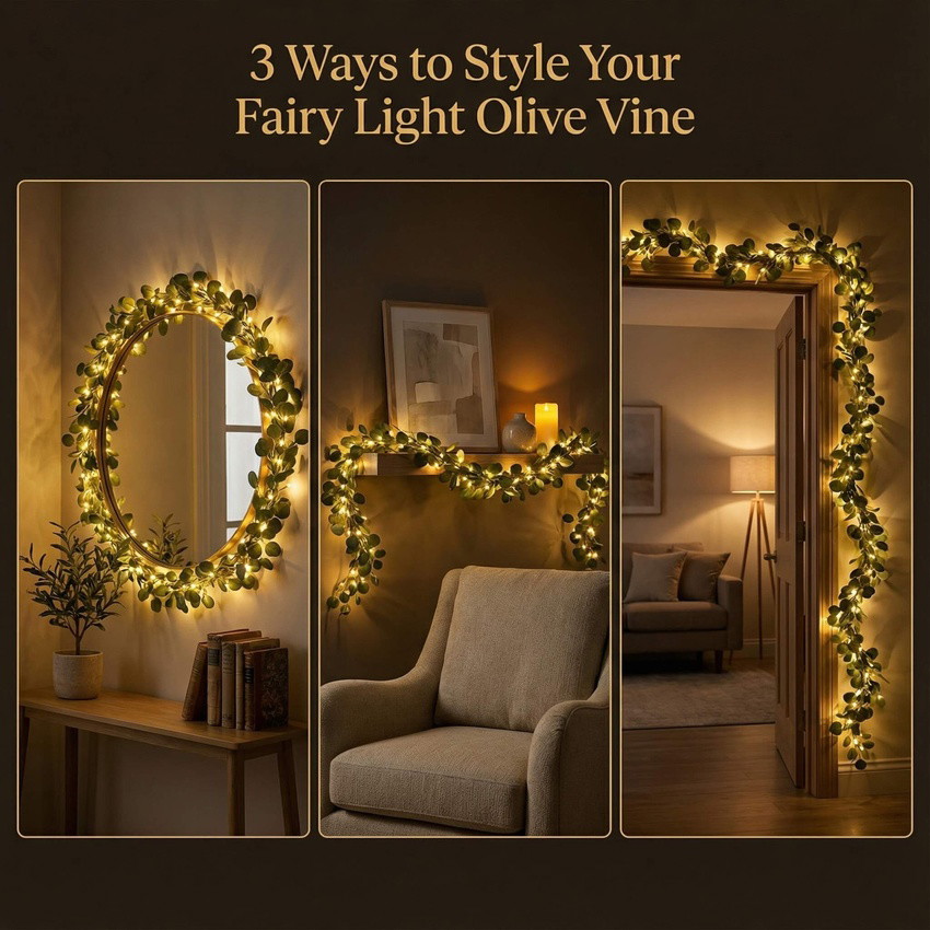 Fairy Light Olive Vine - BC ID: 1042