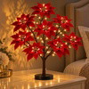 Poinsettia Petal Glow Tree - BC ID: 1098
