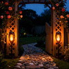 Solar Flame Light