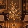 Glimmering Golden Crystal Tree