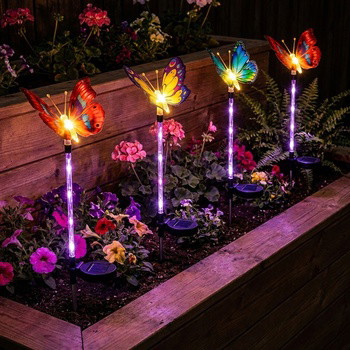 Glowing Garden Butterfly Stakes - BC ID: 969