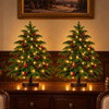 Poinsettia Petal Glow Tree - BC ID: 1098
