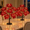 Poinsettia Petal Glow Tree - BC ID: 1098