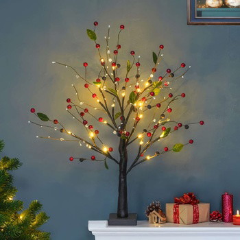 Red Berry Blossom Tree - BC ID: 499