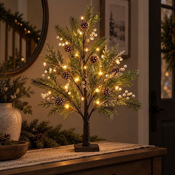 Twilight Twinkling Pine Tree - BC ID: 1074