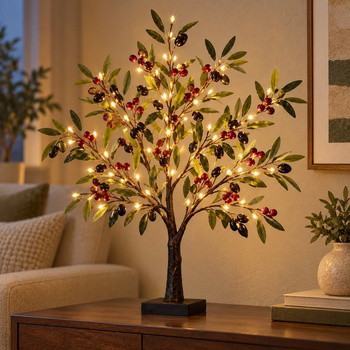 Olive Oasis Glow Tree - BC ID: 1075