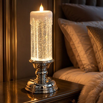 Glimmering Glitter Glow Candle - BC ID: 1013