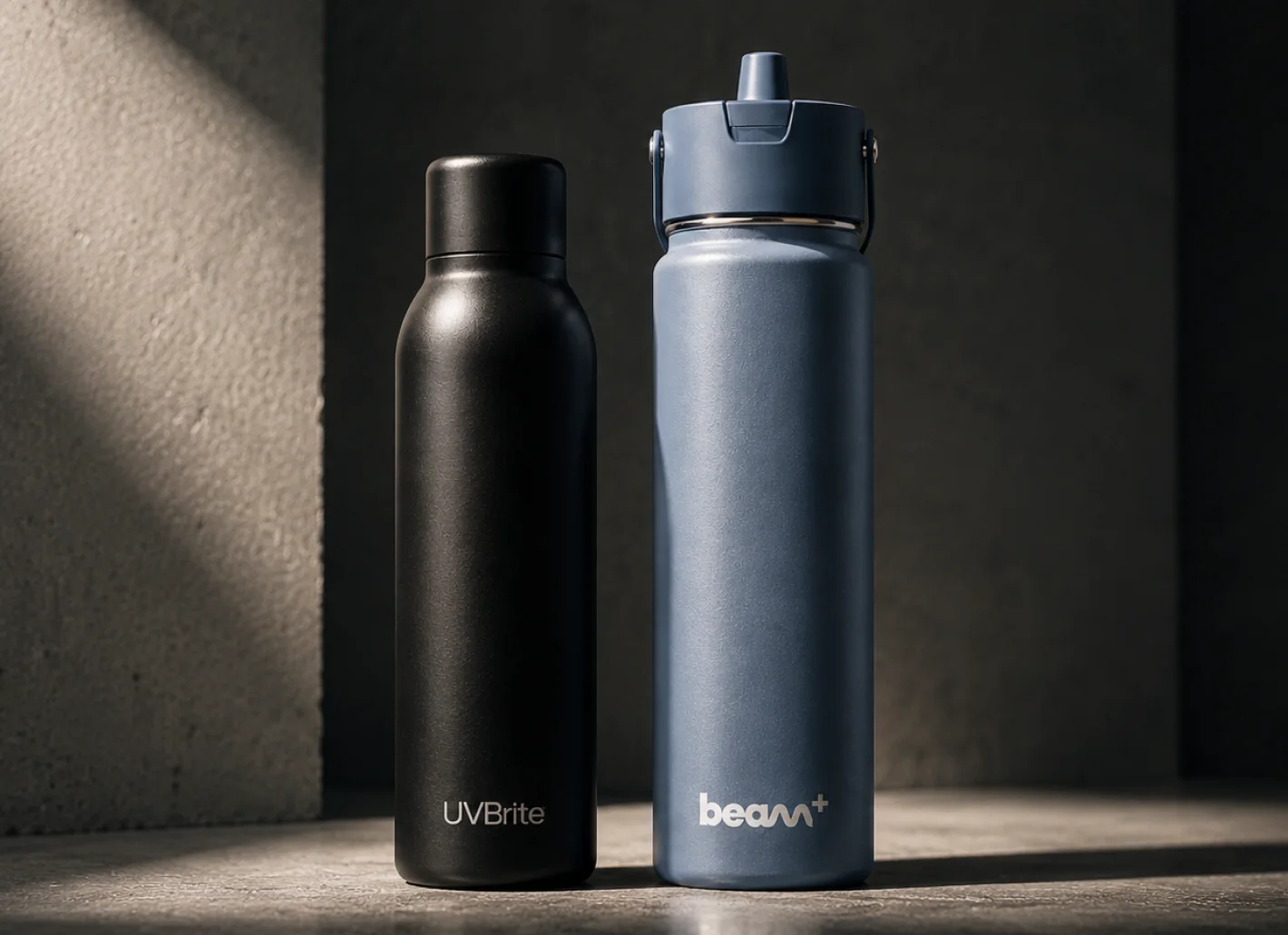 Beam+ and Go bottles