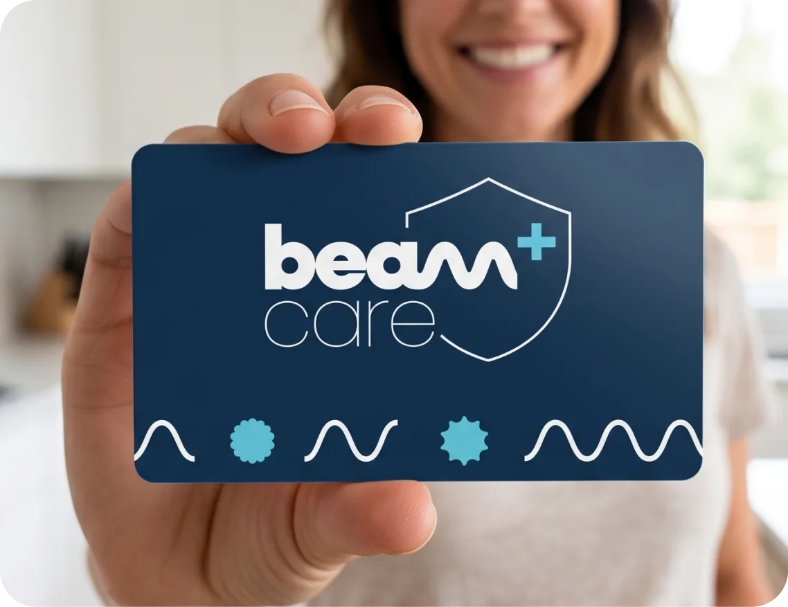 Beam+ Care filter replacement lifestyle image