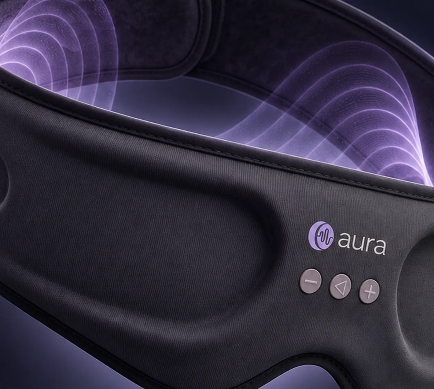 The Aura sleep headband with its speakers