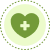 Heart with medical cross