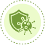 Antibacterial shield
