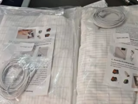 Grounding sheet packages and cords