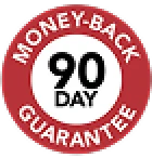 90-day money back guarantee