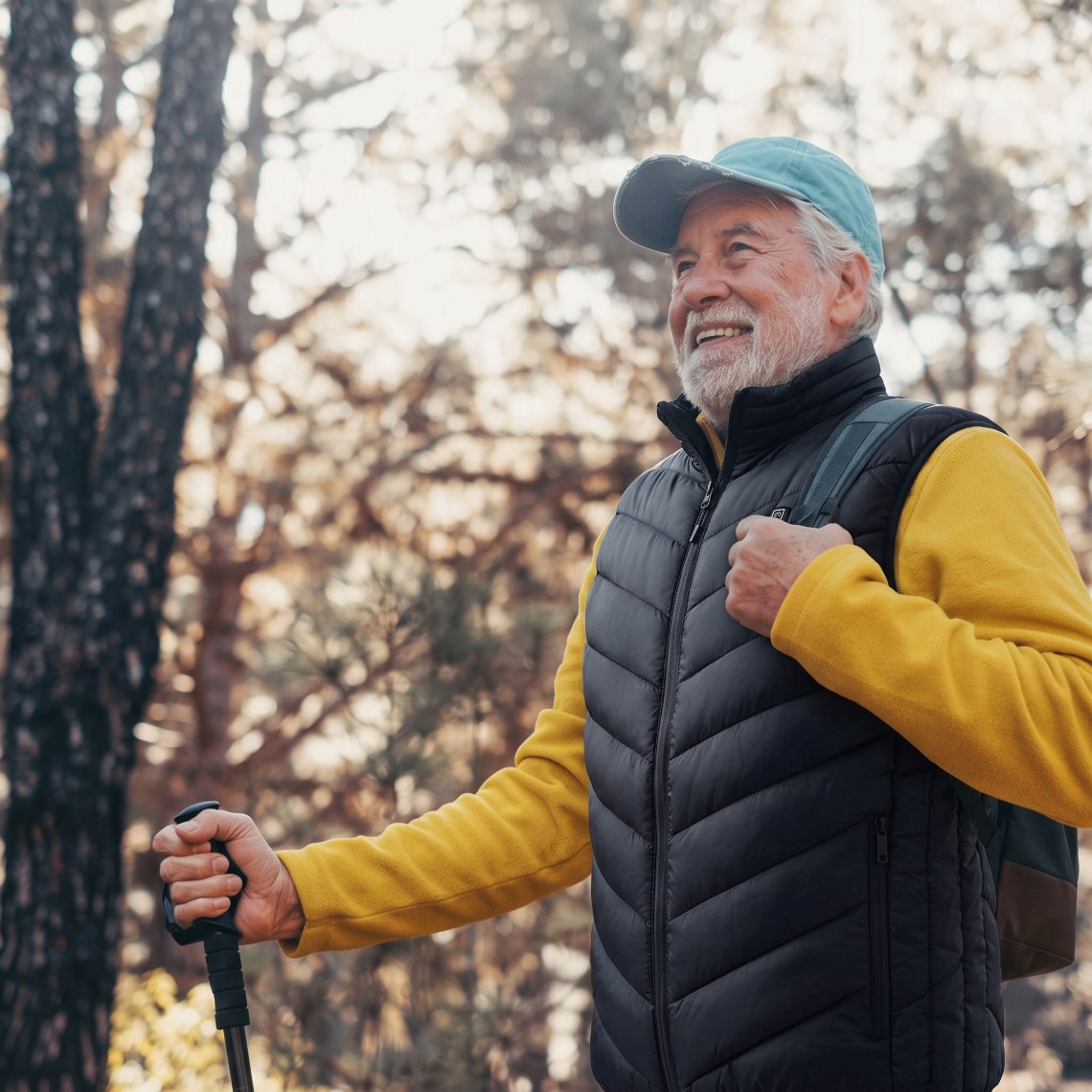 Solana Gear Heated Vest in the mountains