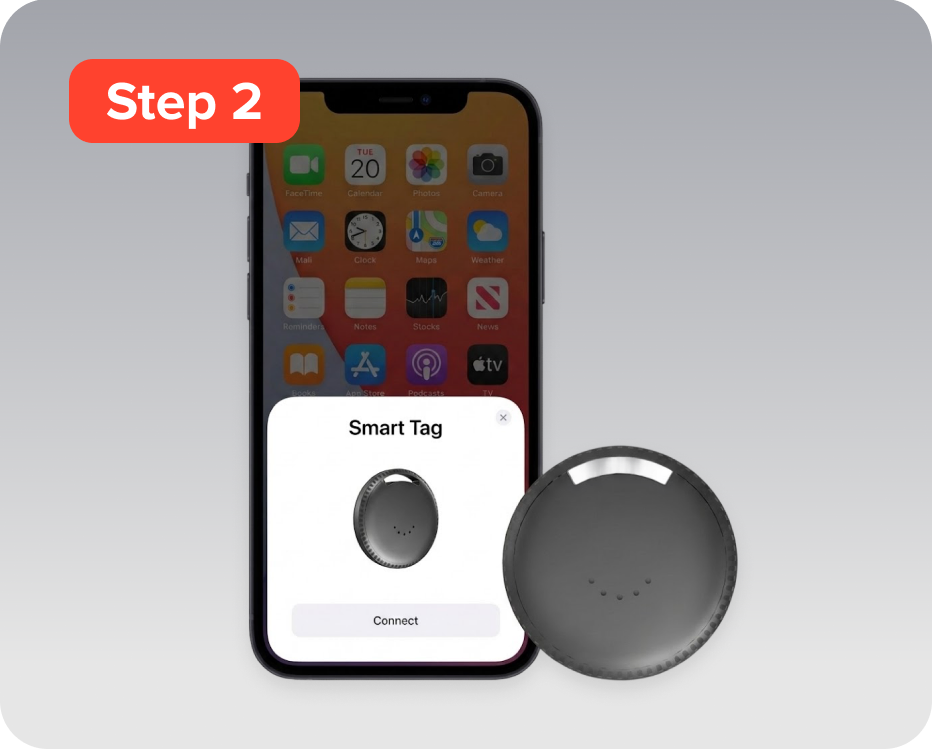 Pairing the Voyge Tag with an iPhone