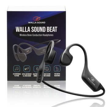 Walla Sound Beat Wireless Bone-Conduction Headphones