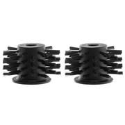 Wamoma GrillMaster Replacement Plastic Brush Heads (2-Pack)