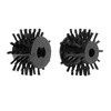 Wamoma GrillMaster Replacement Plastic Brush Heads (2-Pack)