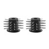 Wamoma GrillMaster Replacement Steel Brush Heads (2-Pack)