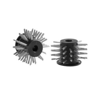 Wamoma GrillMaster Replacement Steel Brush Heads (2-Pack)